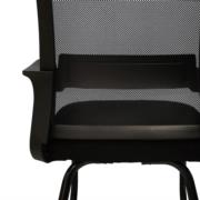 NEXTEP SOLUCIONES - Silla de Visitas Nextep con Descansabrazos Tela/Malla