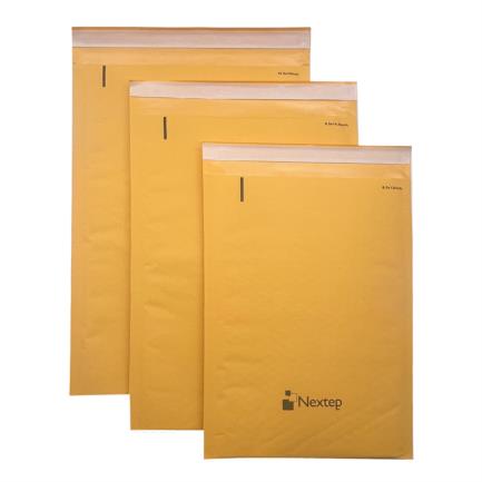 NEXTEP SOLUCIONES - Sobre con Burbuja Nextep MEDIANO Autoadherible #2 8.5x12" Paquete C/25