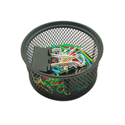 NEXTEP SOLUCIONES - Porta Clips Nextep Malla Metálica 8x4cm