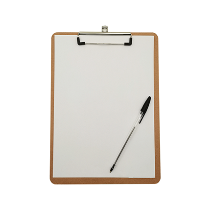NEXTEP SOLUCIONES - Tabla de Madera Nextep Economica con Clip Alambre Carta
