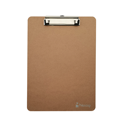 NEXTEP SOLUCIONES - Tabla de Madera Nextep Economica con Clip Alambre Carta