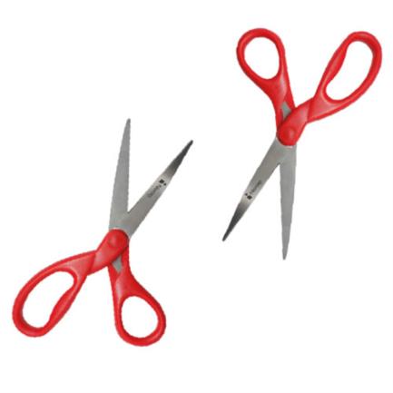 NEXTEP SOLUCIONES - Tijera Nextep para Oficina 7" Económica Blister c/2