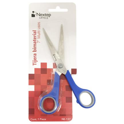 NEXTEP SOLUCIONES - Tijera Nextep Bimaterial 7" Mulitusos