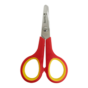 NEXTEP SOLUCIONES - Tijera Nextep Bimaterial 4.5" Escolar Punta Roma