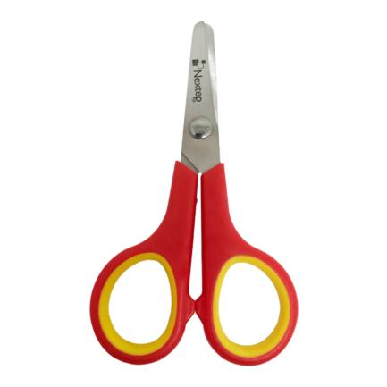NEXTEP SOLUCIONES - Tijera Nextep Bimaterial 4.5" Escolar Punta Roma