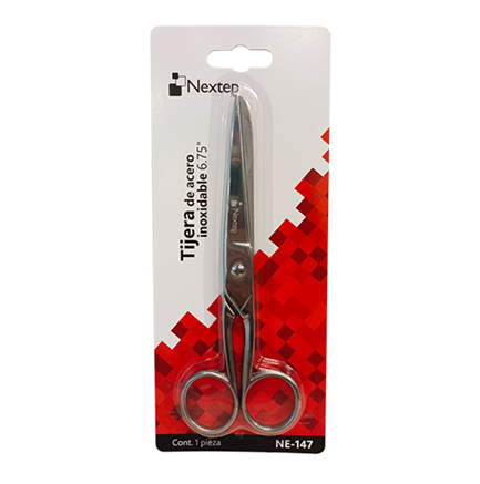 NEXTEP SOLUCIONES - Tijera Nextep Forjada de Acero Inoxidable 6.75"