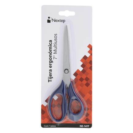 NEXTEP SOLUCIONES - Tijera Nextep Ergonomica 7" Multiusos Mediana