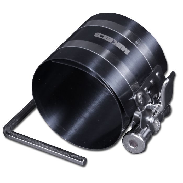 Opresor de anillos para pistón para motor a gasolina