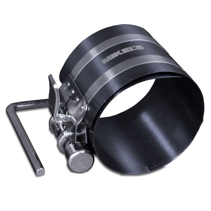Opresor de anillos para pistón para motor a gasolina