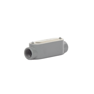 RAWELT - Caja Condulet tipo C de 3/4" (19.05 mm) Incluye tapa y tornillos.