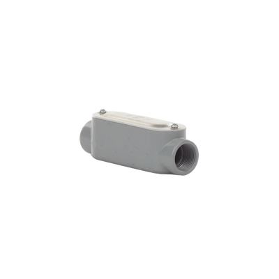 RAWELT - Caja Condulet tipo C de 3/4" (19.05 mm) Incluye tapa y tornillos.