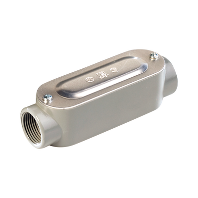 RAWELT - Caja Condulet tipo C de 1" (25.4 mm) Incluye tapa y tornillos.