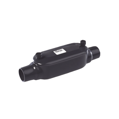 RAWELT - Caja Ovalada tipo C con Recubrimiento Exterior de PVC de 1 1/4" (32 mm).