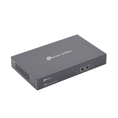 TP-LINK - Controladora Omada para gestionar hasta 500 equipos Omada/ Gestion desde la Nube gratuita / Actualizaciones masivas / 2 puertos Gigabit con PoE af/at