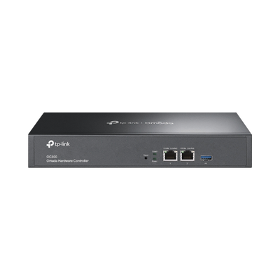 TP-LINK - Controladora Omada para gestionar hasta 500 equipos Omada/ Gestion desde la Nube gratuita / Actualizaciones masivas / 2 puertos Gigabit con PoE af/at