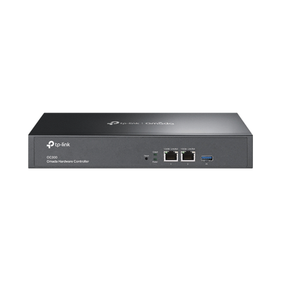 TP-LINK - Controladora Omada para gestionar hasta 500 equipos Omada/ Gestion desde la Nube gratuita / Actualizaciones masivas / 2 puertos Gigabit con PoE af/at