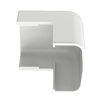 PANDUIT - Conducto Portacables Superficial tipo Empalme Esquina Exterior Baja Tensión LD5, color Blanco de PVC Rígido de Cierre Rápido.