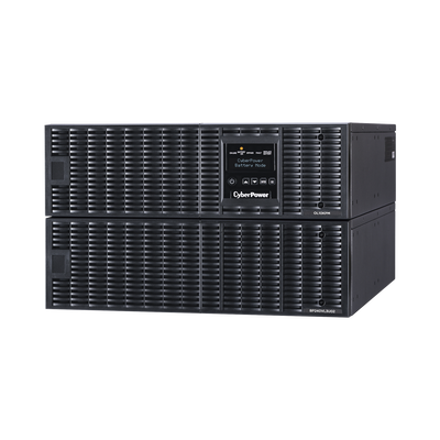 CYBERPOWER - UPS de 10000 VA/10000 W, Online Doble Conversión, 200 - 240 Vac de Entrada, 200 - 240 Vac de Salida, Terminal Hardwired, Onda Senoidal Pura, Torre o Rack de 6 UR, Con 3 Tomas NEMA L6-30R