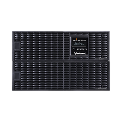 CYBERPOWER - UPS de 10000 VA/10000 W, Online Doble Conversión, 200 - 240 Vac de Entrada, 200 - 240 Vac de Salida, Terminal Hardwired, Onda Senoidal Pura, Torre o Rack de 6 UR, Con 3 Tomas NEMA L6-30R
