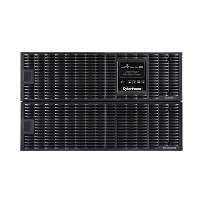 CYBERPOWER - UPS de 10000 VA/10000 W, Online Doble Conversión, 200 - 240 Vac de Entrada, 200 - 240 Vac de Salida, Terminal Hardwired, Onda Senoidal Pura, Torre o Rack de 6 UR, Con 3 Tomas NEMA L6-30R