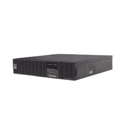 CYBERPOWER - UPS de 1500 VA/1350 W, Online Doble Conversión, Entrada 120 Vca NEMA 5-15P, Onda Senoidal Pura, Rack o Torre de 2 UR, Con  8 Tomas NEMA 5-15R