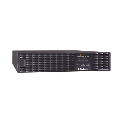CYBERPOWER - UPS de 2200 VA/1800 W, Online Doble Conversión, Entrada 120 Vca NEMA 5-20P, Onda Senoidal Pura, Rack o Torre de 2 UR, Con 6 NEMA 5-20R y 1 NEMA L5-20R