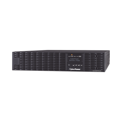 CYBERPOWER - UPS de 3000 VA/2700 W, Online Doble Conversión, Entrada 120 Vca NEMA L5-30P, Onda Senoidal Pura, Torre o Rack de 2 UR, Con 6 Tomas NEMA 5-20R y 1 NEMA L5-30R
