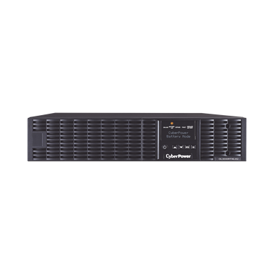 CYBERPOWER - UPS de 3000 VA/2700 W, Online Doble Conversión, Entrada 120 Vca NEMA L5-30P, Onda Senoidal Pura, Torre o Rack de 2 UR, Con 6 Tomas NEMA 5-20R y 1 NEMA L5-30R