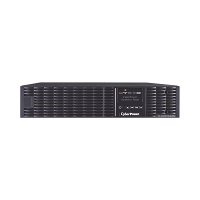 CYBERPOWER - UPS de 3000 VA/2700 W, Online Doble Conversión, Entrada 200-240 Vca NEMA L6-20P, Onda Senoidal Pura, Torre o Rack 2 UR, Con 2 Tomas NEMA L6-20R y 1 NEMA L6-30R 220 Vca