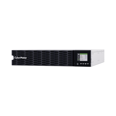 CYBERPOWER - UPS de 5000 VA/5000 W, Online Doble Conversión, 200 - 240 Vac de Entrada NEMA L6-30P, Onda Senoidal Pura, Torre o Rack de 2 UR (Alta Densidad), Con 2 Tomas NEMA L6-20R y 2 NEMA L6-30R