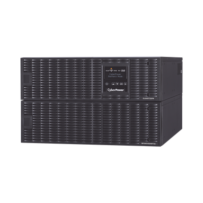 CYBERPOWER - UPS de 6000 VA/5400 W, Online Doble Conversión, 200 - 240 Vac de Entrada NEMA L6-30P, Onda Senoidal Pura, Torre o Rack de 6 UR, Con 2 Tomas NEMA L6-20R y 2 NEMA L6-30R