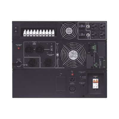 CYBERPOWER - UPS de 6000 VA/5400 W, Online Doble Conversión, 200 - 240 Vac de Entrada NEMA L6-30P, 120 - 240 Vac de Salida, Onda Senoidal Pura, Torre o Rack de 8 UR, Con 6 Tomas NEMA 5-20R, 2 NEMA L6-20R y 1 NEMA L6-30R
