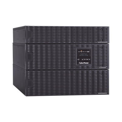 CYBERPOWER - UPS de 6000 VA/5400 W, Online Doble Conversión, 200 - 240 Vac de Entrada NEMA L6-30P, 120 - 240 Vac de Salida, Onda Senoidal Pura, Torre o Rack de 8 UR, Con 6 Tomas NEMA 5-20R, 2 NEMA L6-20R y 1 NEMA L6-30R