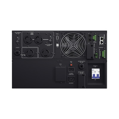 CYBERPOWER - UPS de 6000 VA/5400 W, Online Doble Conversión, 200 - 240 Vac de Entrada NEMA L6-30P, Onda Senoidal Pura, Torre o Rack de 6 UR, Con 2 Tomas NEMA L6-20R y 2 NEMA L6-30R