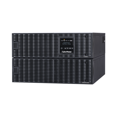 CYBERPOWER - UPS de 6000 VA/5400 W, Online Doble Conversión, 200 - 240 Vac de Entrada NEMA L6-30P, Onda Senoidal Pura, Torre o Rack de 6 UR, Con 2 Tomas NEMA L6-20R y 2 NEMA L6-30R