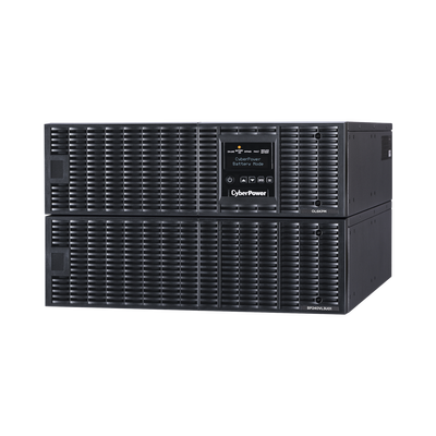 CYBERPOWER - UPS de 6000 VA/5400 W, Online Doble Conversión, 200 - 240 Vac de Entrada NEMA L6-30P, Onda Senoidal Pura, Torre o Rack de 6 UR, Con 2 Tomas NEMA L6-20R y 2 NEMA L6-30R