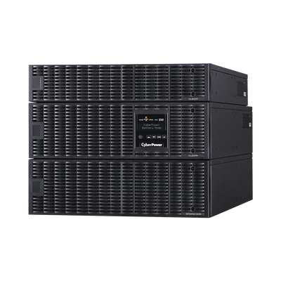 CYBERPOWER - UPS de 6000 VA/5400 W, Online Doble Conversión, 200 - 240 Vac de Entrada NEMA L6-30P, 120 - 240 Vac de Salida, Onda Senoidal Pura, Torre o Rack de 8 UR, Con 6 Tomas NEMA 5-20R, 2 NEMA L6-20R y 1 NEMA L6-30R