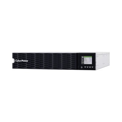 CYBERPOWER - UPS de 6000 VA/6000 W, Online Doble Conversión, 200 - 240 Vac de Entrada NEMA L6-30P, Onda Senoidal Pura, Torre o Rack de 2 UR (Alta Densidad), Con 2 Tomas NEMA L6-20R y 2 NEMA L6-30R
