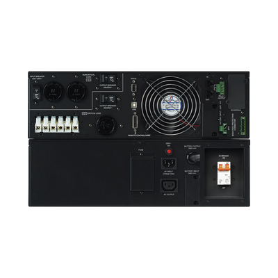 CYBERPOWER - UPS de 8000 VA/ 7200 W, Online Doble Conversión, 200 - 240 Vac de Salida, Terminal Hardwired, Onda Senoidal Pura, Torre o Rack de 6 UR, Con 3 Tomas NEMA L6-30R