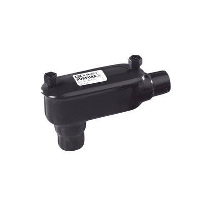 RAWELT - Caja Ovalada tipo LB con Recubrimiento Exterior de PVC de 1 1/4" (31.8 mm).