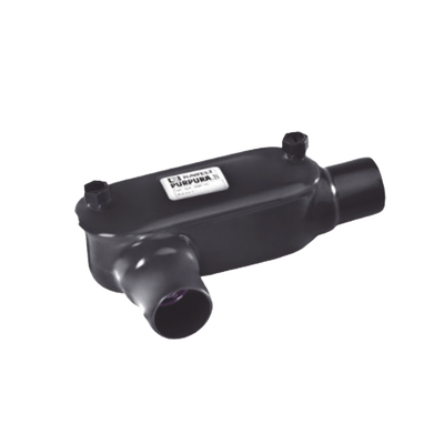 RAWELT - Caja Ovalada tipo LR con Recubrimiento Exterior de PVC de 3/4" (19 mm).
