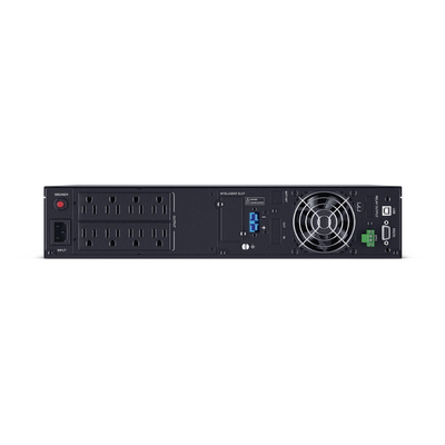 CYBERPOWER - UPS Smart App Online S de 1000 VA/900 W, Online Doble Conversión, Entrada 120 Vca NEMA 5-15P, Onda Senoidal Pura, Rack o Torre de 2 UR, Con 8 Tomas NEMA 5-15R