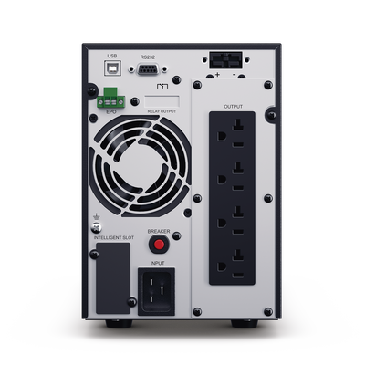 CYBERPOWER - UPS de 2000 VA/1800 W, Online Doble Conversión, Entrada 120 Vca NEMA 5-20P, Onda Senoidal Pura, Tipo Torre, Con 6 Tomas NEMA 5-20R