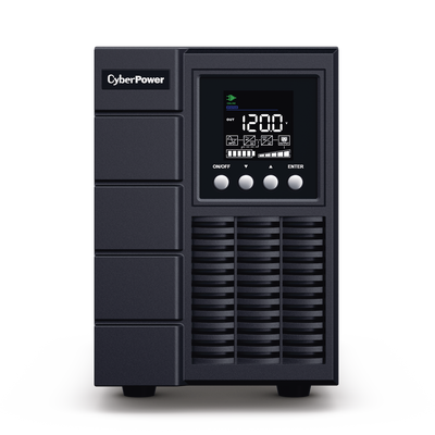 CYBERPOWER - UPS de 2000 VA/1800 W, Online Doble Conversión, Entrada 120 Vca NEMA 5-20P, Onda Senoidal Pura, Tipo Torre, Con 6 Tomas NEMA 5-20R