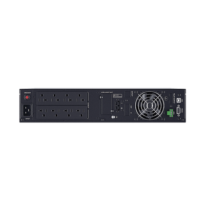 CYBERPOWER - UPS Smart App Online S de 2000 VA/1800 W, Online Doble Conversión, Entrada 120 Vca NEMA 5-20P, Onda Senoidal Pura, Rack o Torre de 2 UR, Con 8 Tomas NEMA 5-20R