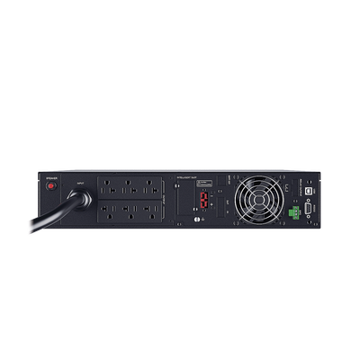 CYBERPOWER - UPS Smart App Online S de 3000 VA/2700 W, Online Doble Conversión, Entrada 120 Vca NEMA L5-30P, Onda Senoidal Pura, Rack o Torre de 2 UR, Con 6 Tomas NEMA 5-20R