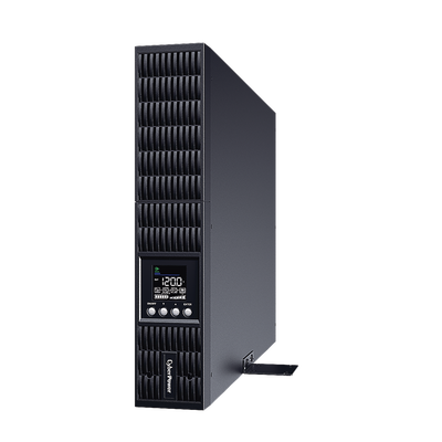 CYBERPOWER - UPS Smart App Online S de 3000 VA/2700 W, Online Doble Conversión, Entrada 120 Vca NEMA L5-30P, Onda Senoidal Pura, Rack o Torre de 2 UR, Con 6 Tomas NEMA 5-20R