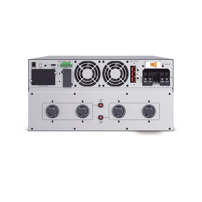 CYBERPOWER - UPS de 6000 VA/5400 W, Online Doble Conversión, 200 - 240 Vac de Entrada Hardwire, Onda Senoidal Pura, Torre o Rack de 6 UR, Con 2 Tomas NEMA L6-20R y 2 NEMA L6-30R