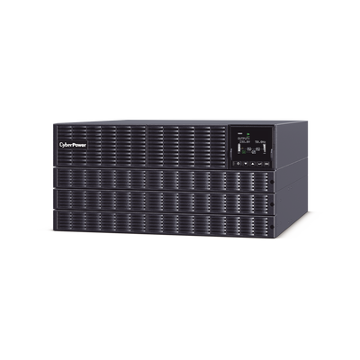 CYBERPOWER - UPS de 6000 VA/5400 W, Online Doble Conversión, 200 - 240 Vac de Entrada Hardwire, Onda Senoidal Pura, Torre o Rack de 6 UR, Con 2 Tomas NEMA L6-20R y 2 NEMA L6-30R