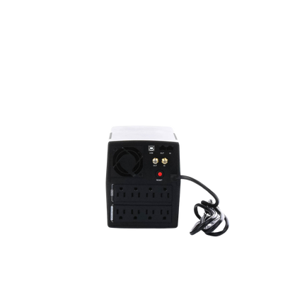 CYBERPOWER - UPS de 1500 VA/900 W, Topología Línea Interactiva, Entrada 120 Vca NEMA 5-15P, y 8 Salidas NEMA 5-15R, Con Regulador de Voltaje (AVR)